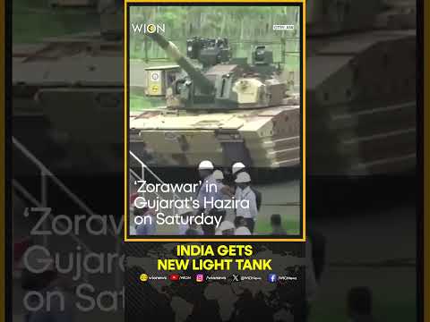 DRDO unveils new India-made light tank ‘Zorawar’ | India gets new light tank | WION Shorts [Video]