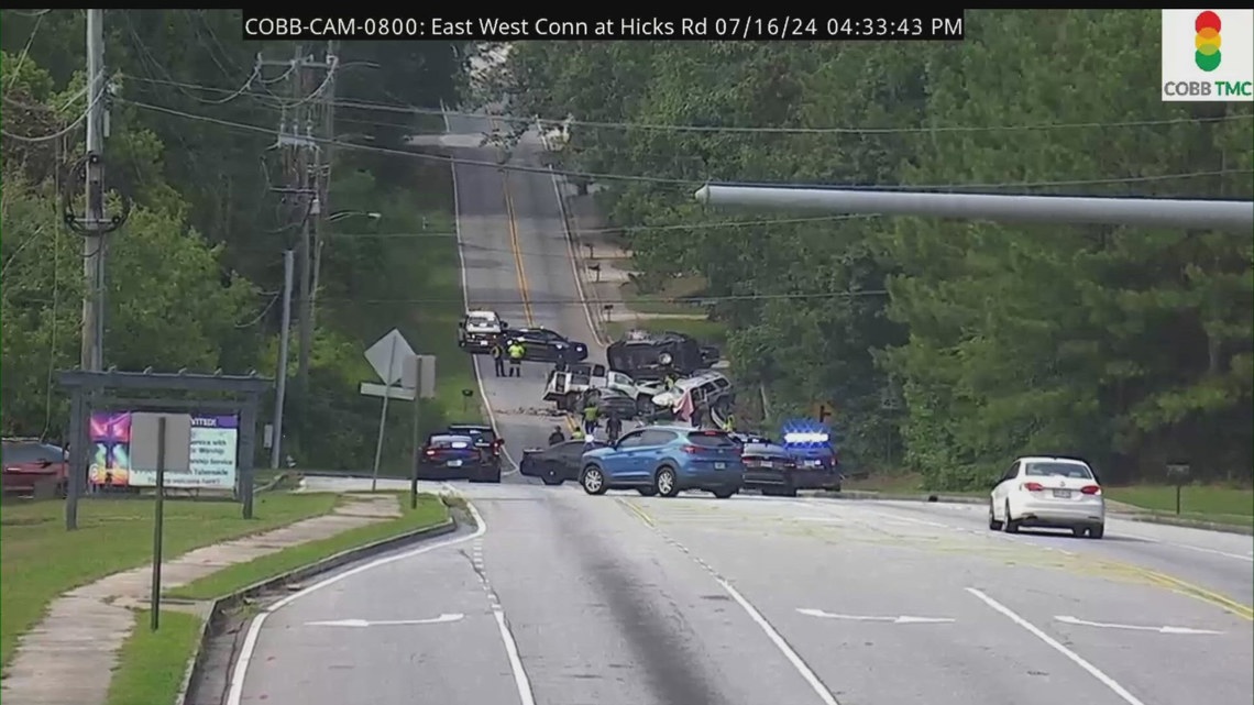 Deadly crash Hick Rd, Fisher Dr in Cobb County [Video]