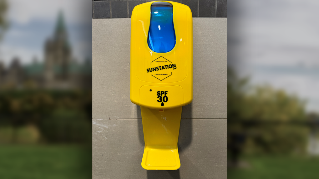 Free sunscreen dispensers available in Major’s Hill Park to tackle skin cancer [Video]