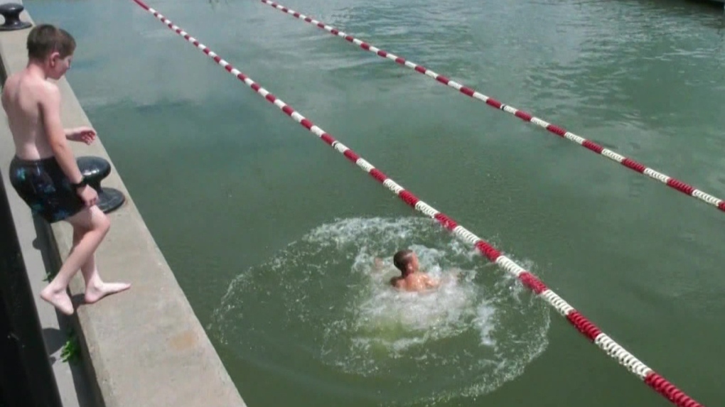 Quebec’s first open-water swimming pool opens in Beloeil [Video]