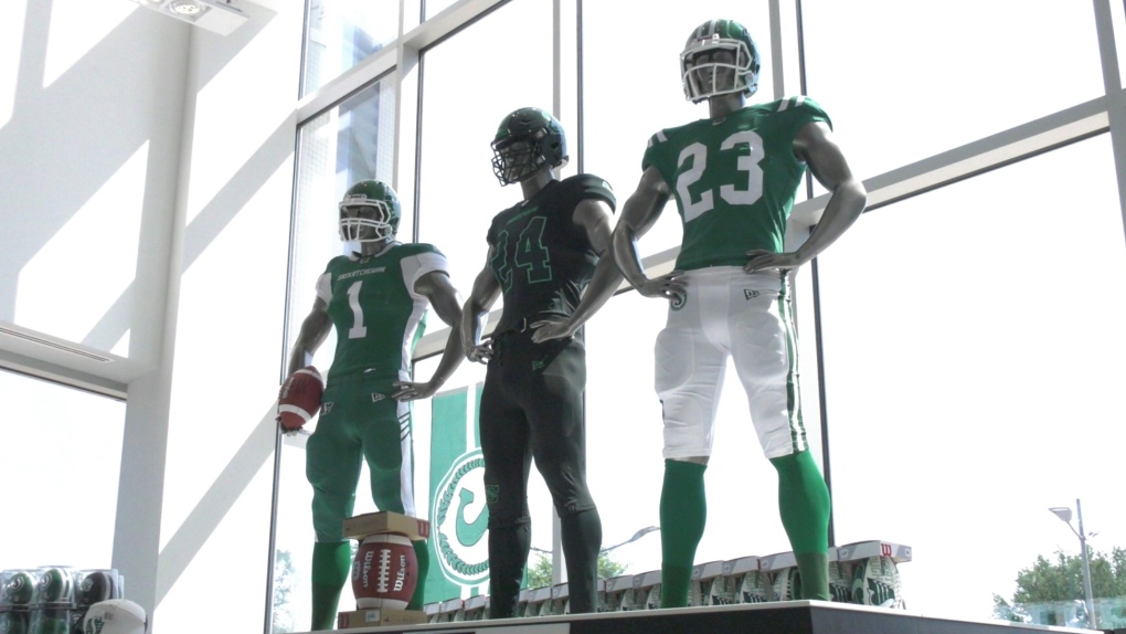 CFL: Obsidian green jerseys a hit with Rider fans [Video]