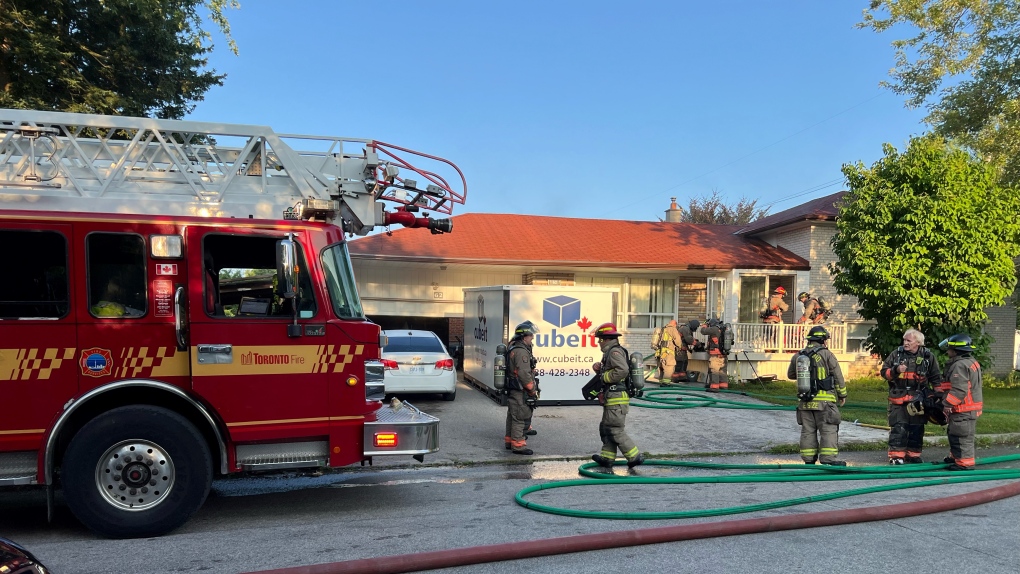 65-year-old woman dead after house fire in North York [Video]