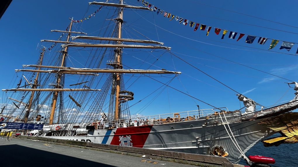 N.S. news: U.S. Coast Guard Cutter Eagle in Halifax [Video]