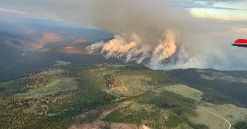 Devastating wildfire burns down part of western Canadian town | U.S. & World [Video]