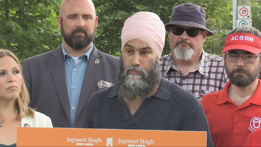 Jagmeet Singh makes stop in London [Video]