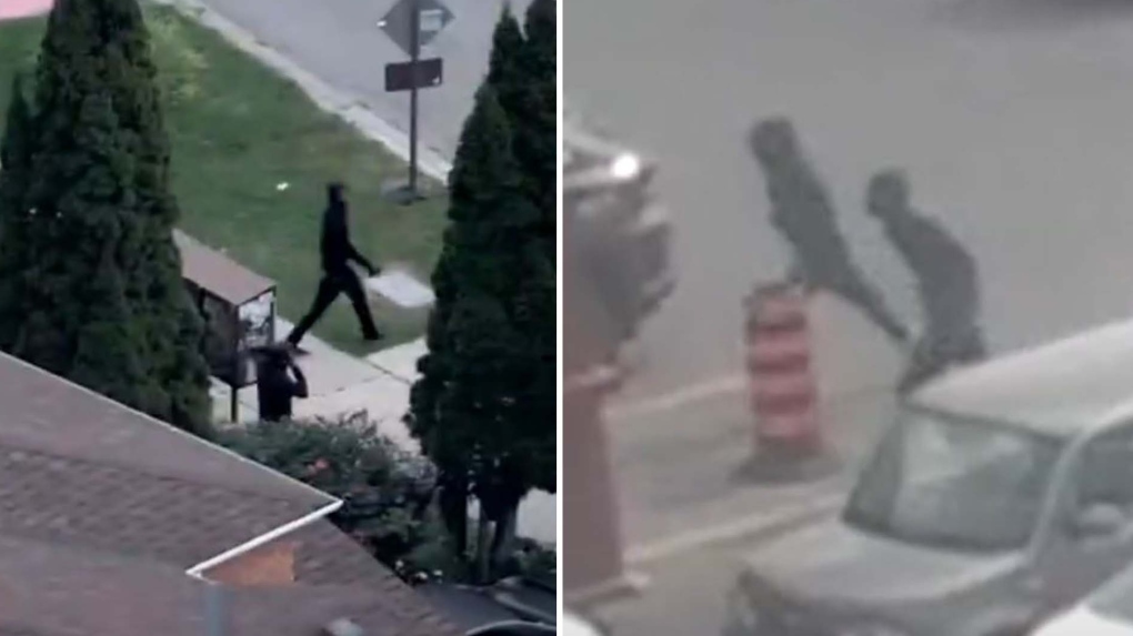 Markham carjacking: Video shows arrest of suspects