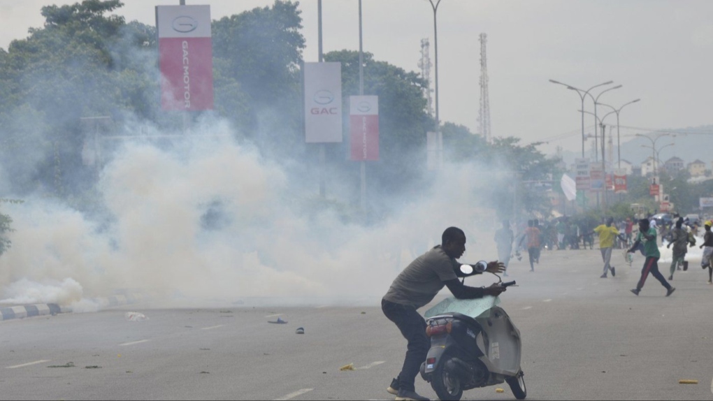 Nigerian leader blames ‘political agenda’ for violence, protests [Video]