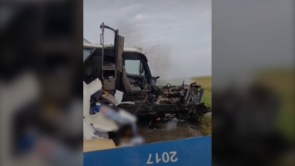 Sask. semi crash near Wolseley claims life of Calgary man, RCMP investigating [Video]