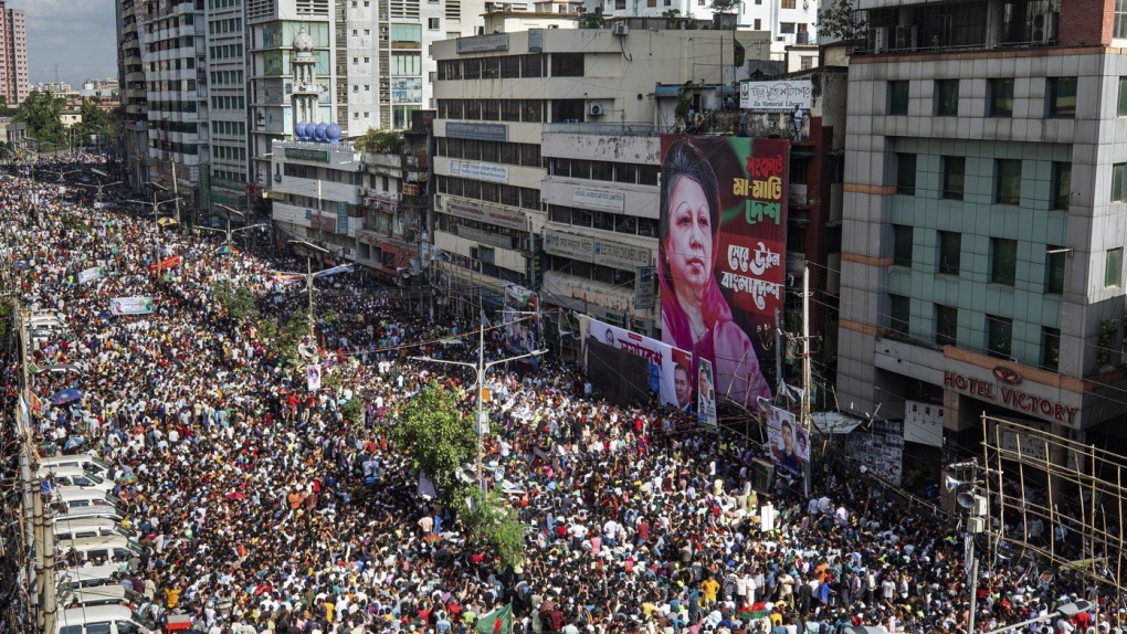 Bangladesh protests: Incoming interim leader askes for calm ahead of Thursday oath [Video]