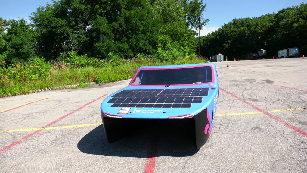 Polytechnique Montreal students build solar car, win 2 U.S. races [Video]