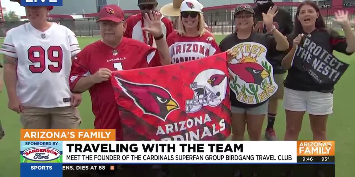 Arizona Cardinals superfan club ready for new football season [Video]