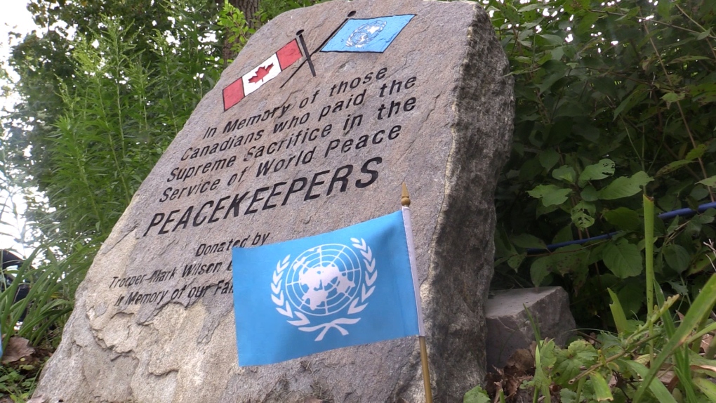 Veteran honoured at Londons Remembrance Gardens [Video]