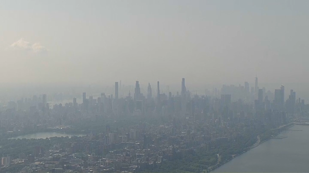 Wildfire smoke returns to NJ, NYC  NBC New York [Video]