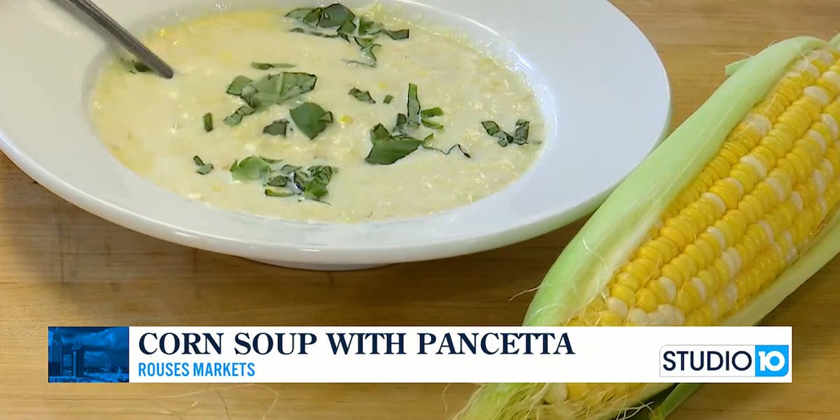 Recipe: Corn & Pancetta Soup [Video]