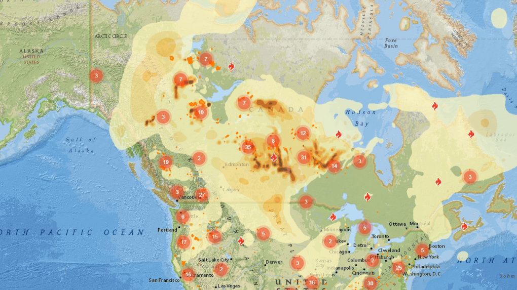 Canada weekend weather forecast: Smoky skies [Video]