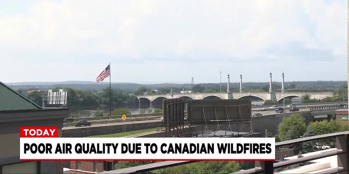 Parts of New England to Experience Poor Air Quality due to Canadian Wildfires [Video]