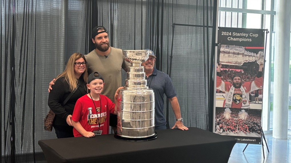 Ekblad brings Stanley Cup home to celebrate with Belle River hometown fans [Video]