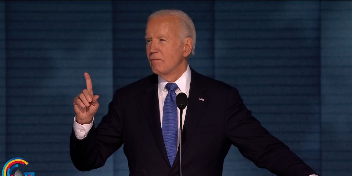 Emotional President Biden, unexpected VP Harris fuel DNC on first day [Video]