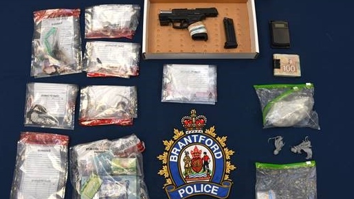 Wanted man charged with weapon, drug-related offences in Brantford [Video]