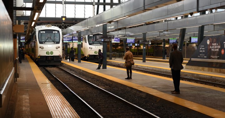 National rail shutdown suspends commuter service on GO train line [Video]