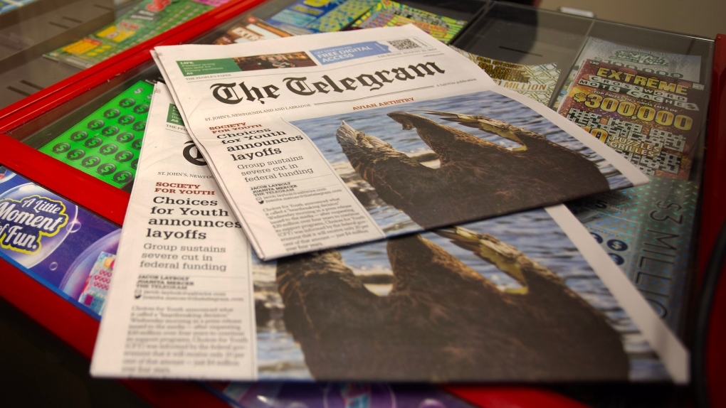 Telegram: Postmedia cuts jobs at St. John’s paper [Video]