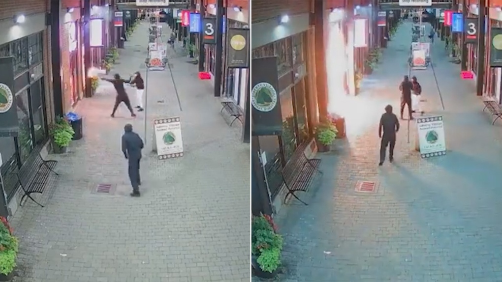 Suspects sought after Molotov cocktails thrown into Toronto store [Video]