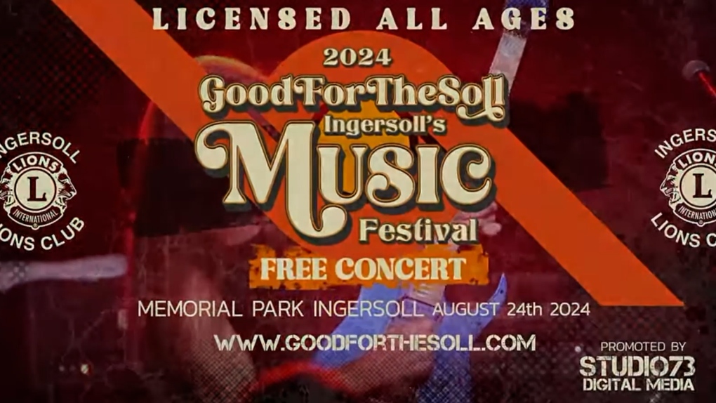 Good for the Soll, Ingersolls Music Festival goes this weekend [Video]