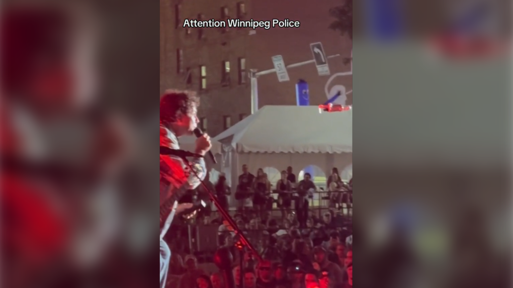 Canadian band Arkells asks for illegal drone footage captured at Winnipeg Burt Block Party concert [Video]