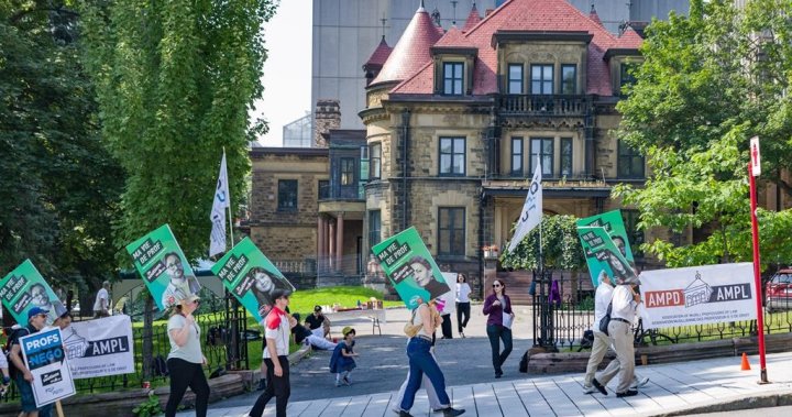 McGill law professors launch unlimited strike as classes resume – Montreal [Video]