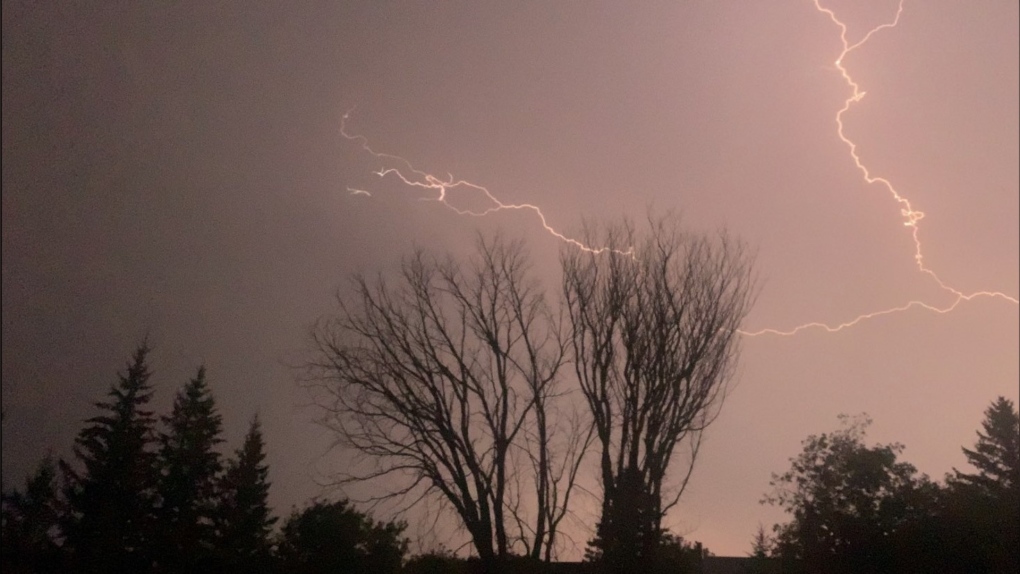 Manitoba weather: Severe thunderstorms track through southwest [Video]