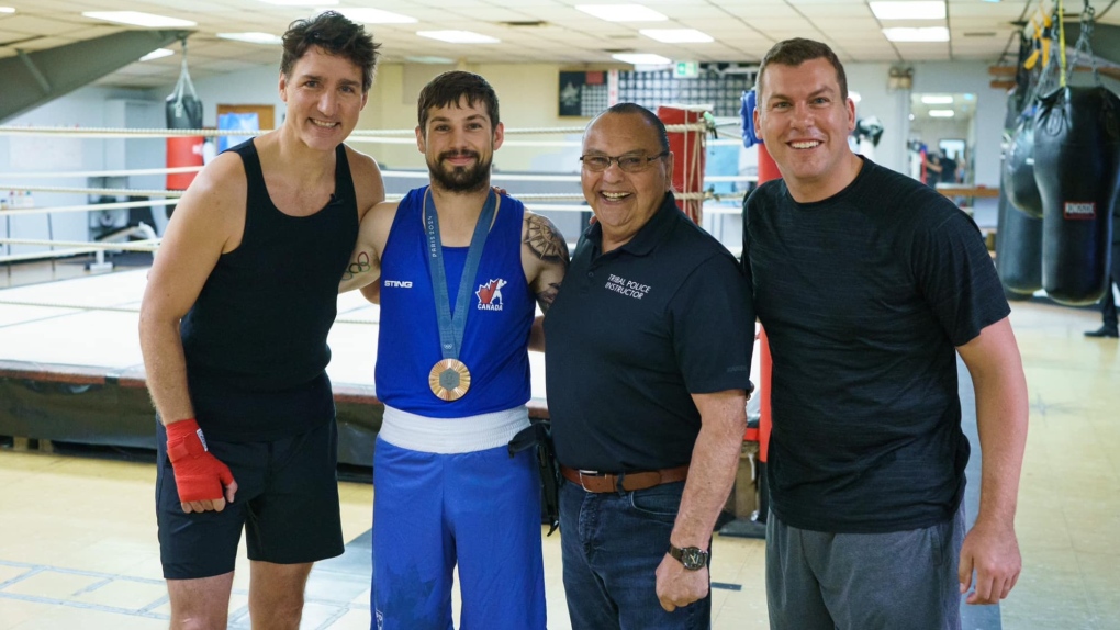 N.S. news: Trudeau boxes with Wyatt Sanford [Video]