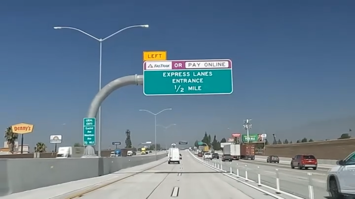 10 Freeway express lanes open Thursday. Heres how to get access  NBC Los Angeles [Video]