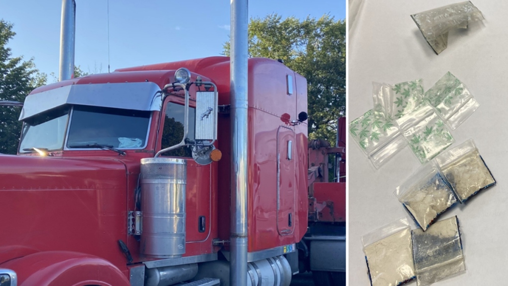 Eastern Ontario truck driver facing drug charges after police investigate leak [Video]