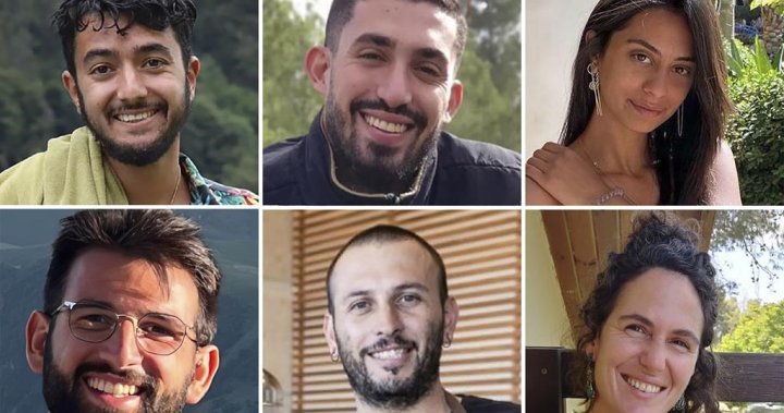 Israel recovers the bodies of 6 hostages in Gaza, including Israeli-American Hersh Goldberg-Polin – National [Video]