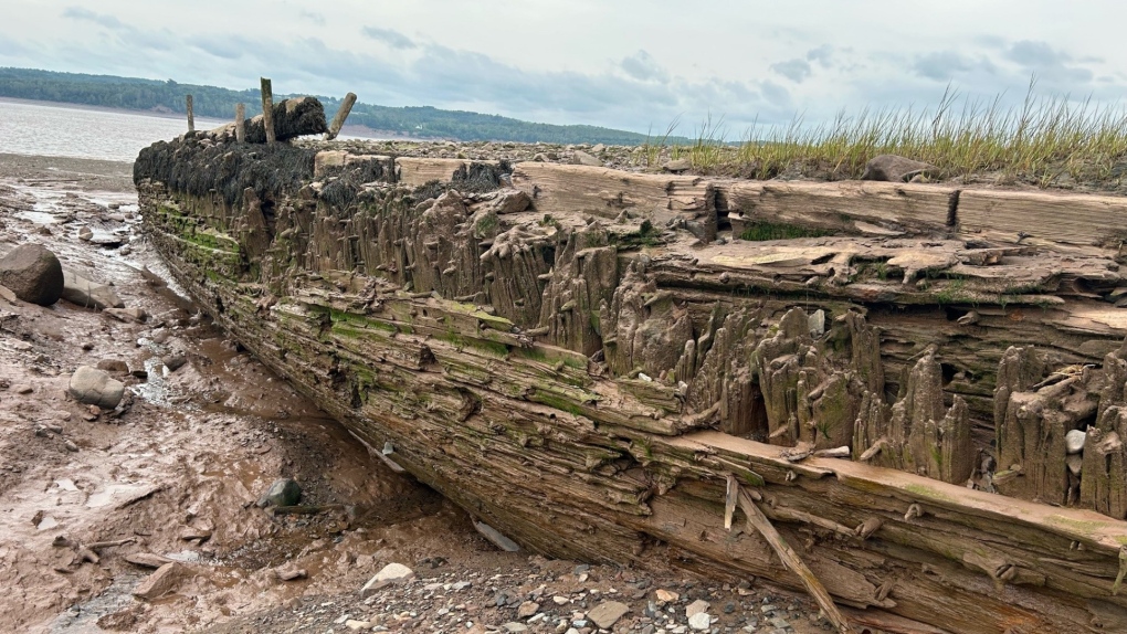 Shipwreck of historic sailboat re-emerges in N.S. [Video]