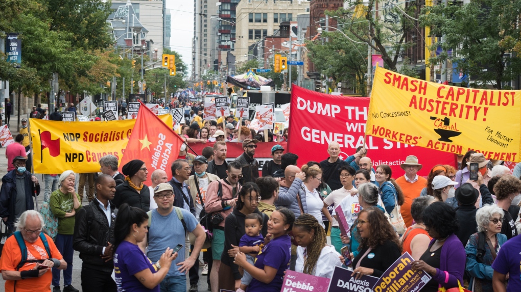 Toronto Labour Day Parade road closures in effect [Video]