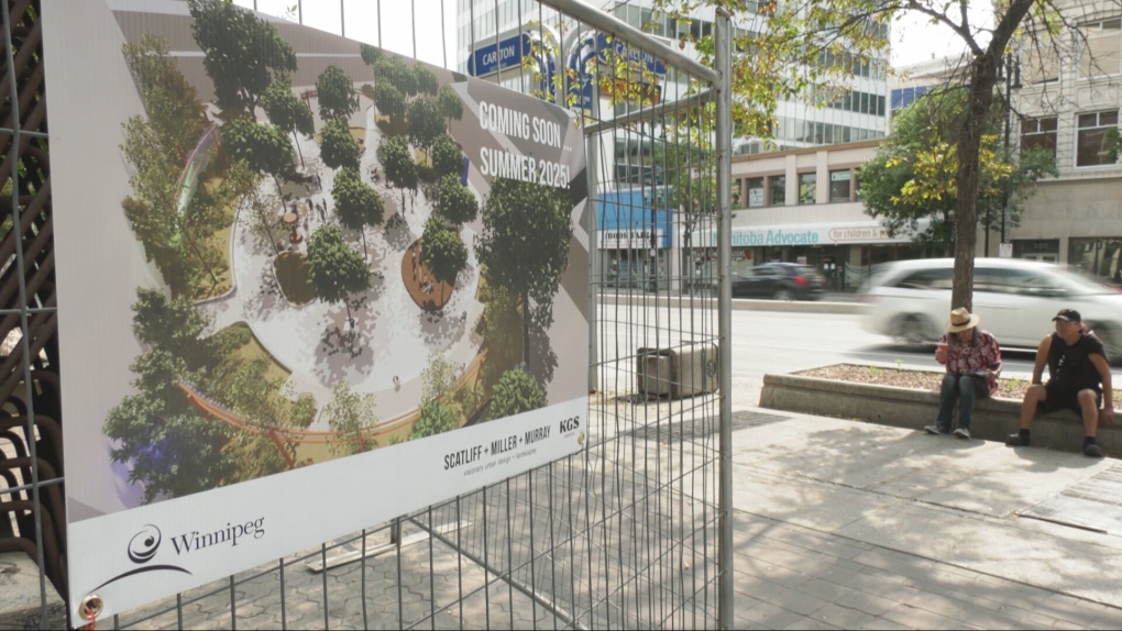 Renovation work now underway at popular downtown Winnipeg park [Video]