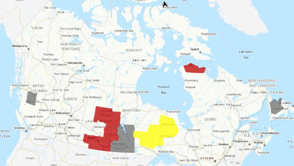 Canada weather: Warm temperatures, thunderstorms, air quality [Video]