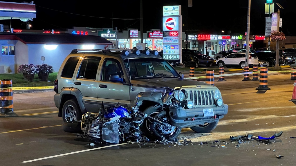 Motorcyclist seriously injured in Scarborough collision [Video]