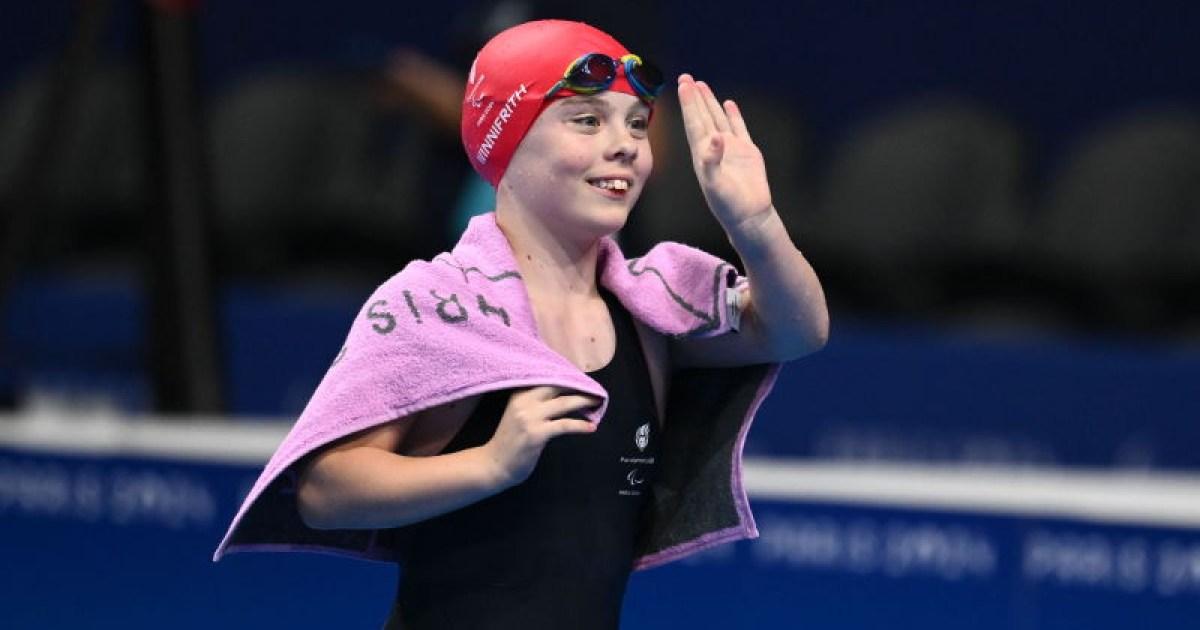 13-year-old Iona Winnifrith claims swimming silver for Paralympics GB in Paris [Video]