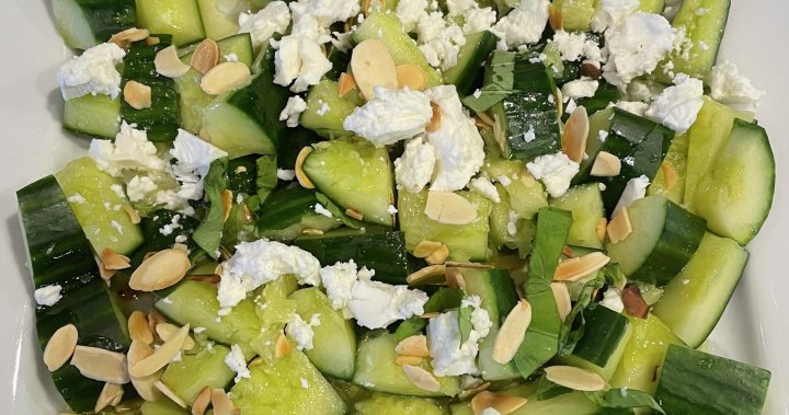 Simply Delicious Recipe: Cucumber Smashed Salad – Toronto [Video]