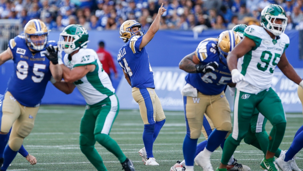 Winnipeg Blue Bombers down Saskatchewan Roughriders 26-21 [Video]