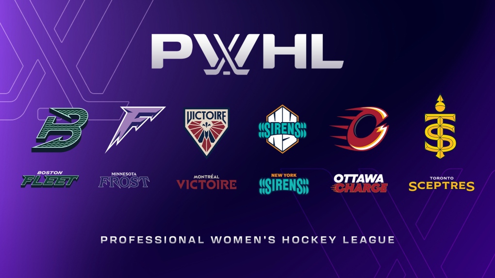 PWHL reveals names, logos for all six franchises ahead of second season [Video]