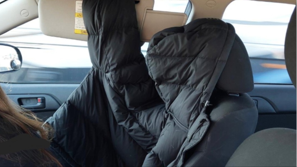 OPP says woman used coat as passenger to drive in HOV lane [Video]