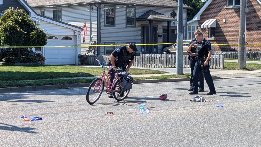 Cyclist dies after being struck in Guelph [Video]