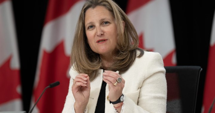 Freeland blasts Canadian funds going to Russians at War doc: Not right [Video]