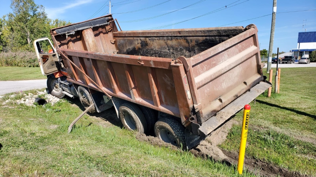 Sarnia police charge dump truck driver [Video]