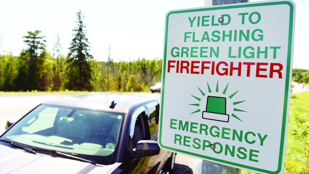 Local municipality installs signs to remind drivers to yield to emergency responders [Video]