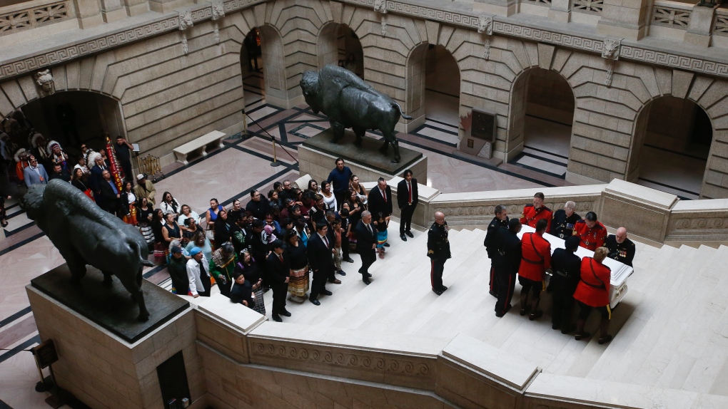 Cathy Merrick lies in state at Manitoba legislature [Video]