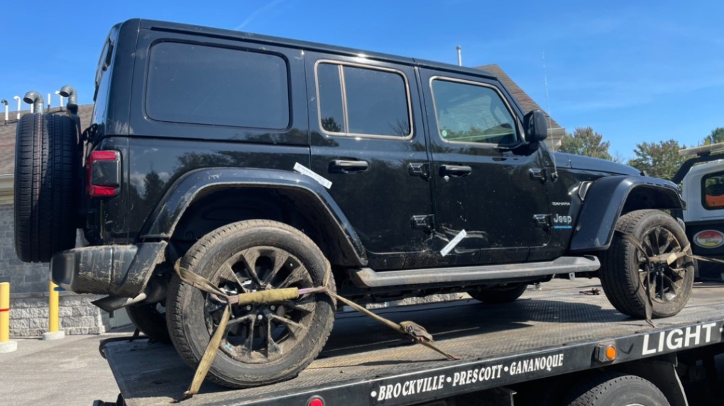 Vehicle theft in eastern Ontario: OPP recover stolen vehicle, charge Montreal man following chase on Highway 401 [Video]